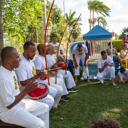 26.11.2022 - APRESENTAÇÃO DE CAPOEIRA E TROCA DE CORDAS DOS ALUNOS DO C.C.E